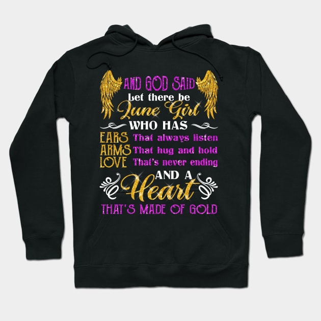 June 2025 girl hoodie